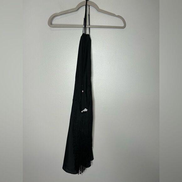 Alexis Fringe Halter Dress - Picture 5 of 5